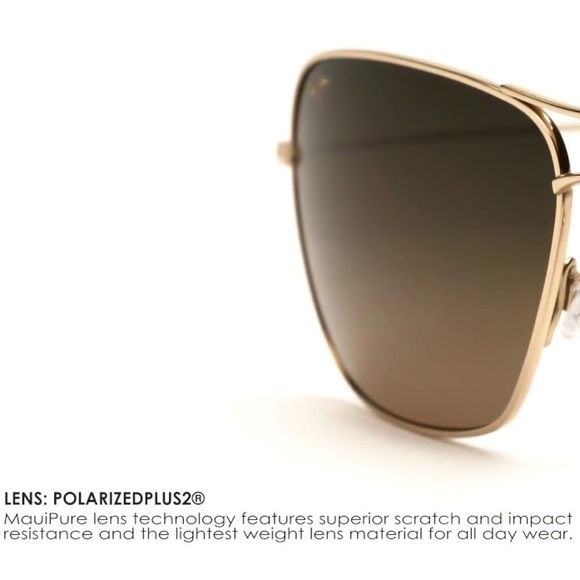 { Maui Jim } Breezeway Aviator Polarized Sunglass - Picture 8 of 8